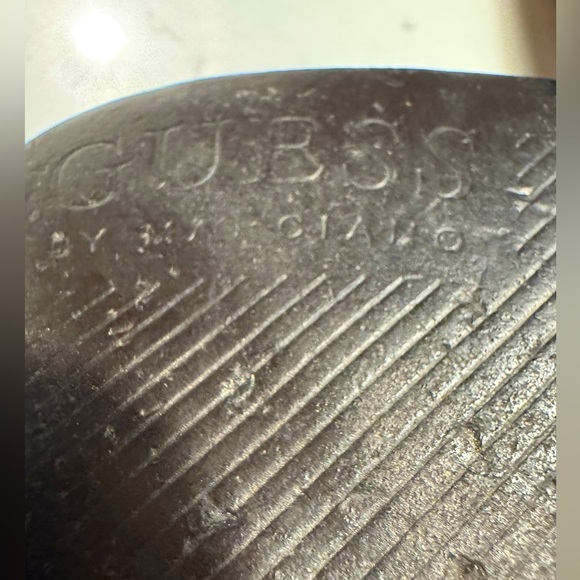 Guess by Marciano Brown Leather upper 5-Inch High Heels - Picture 10 of 10